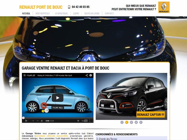 Où faire réparer mon véhicule Renault vers Port-de-Bouc ? - Garage Ventre