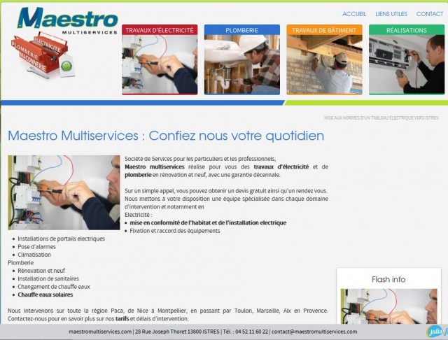 Dépannage et détection de fuite - Plomberie par Maestro Multiservices