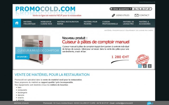 Où acheter de l'équipement de cuisine de restaurant à bon prix ? - Promocold