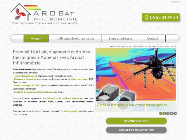 Où faire un bilan thermique d'un bâtiment sur Valence ? - Arobat