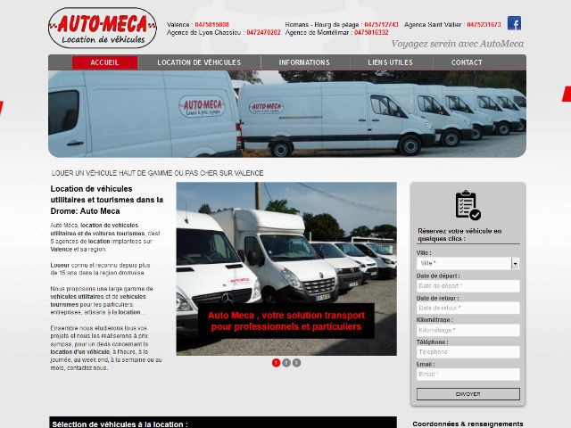 Où louer un utilitaire pour déménagement sur Valence ? - Auto Meca