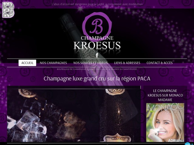 Champagne haut de gamme à Cannes et sur la Côte d'Azur - Kroesus