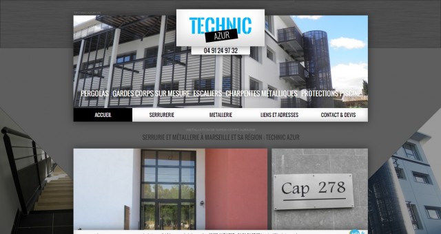 Quelle société pour une création de garde-corps à Aubagne ? - Technic Azur