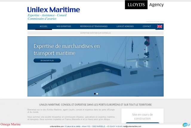 Société d'expertise en transport maritime sur Marseille - Unilex Maritime