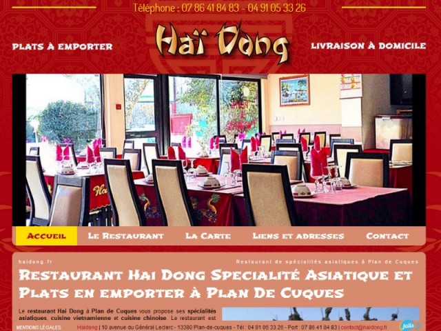 Où manger de savoureux nems à Plan de Cuques ? - Haï Dong