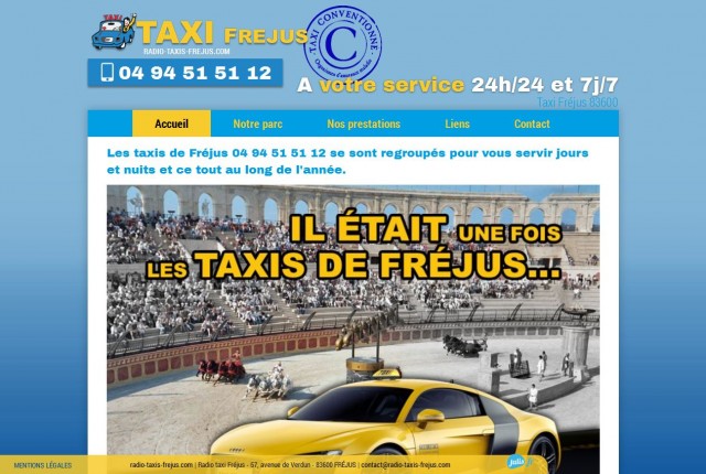 Réserver un taxi sur Fréjus - Radio Taxis Fréjus