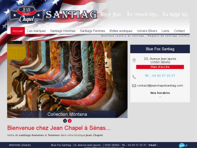 Accessoires de mode country et santiags dans les Bouches du Rhône - Jean Chapel