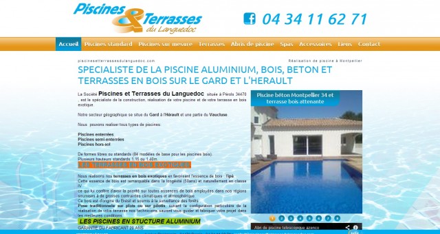 Faire construire une piscine pas chère à Montpellier - Piscines et Terrasses du Languedoc