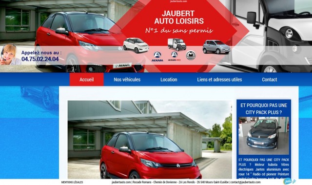 Vous recherchez une voiture sans permis d'occasion à Valence ? - Jaubert Auto Loisirs