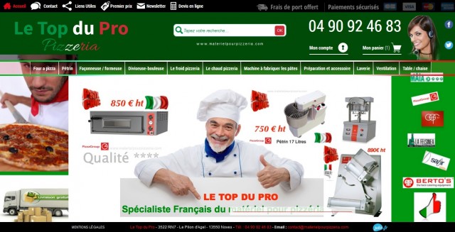 Où acheter l'équipement complet pour une pizzeria ? - Le Top du Pro