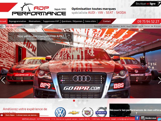 Où faire reprogrammer son moteur auto sur Salon de Provence ? - ADP Performance
