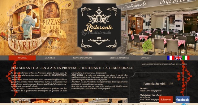 Où trouver un bon restaurant italien à Aix-en-Provence ? - La Tradizionale