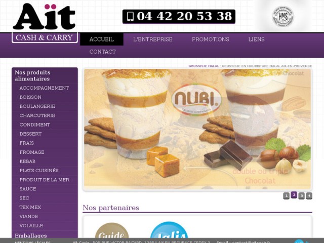 Grossiste halal pour snacks, épiceries et restaurants à Aix-en-Provence - Aït Cash