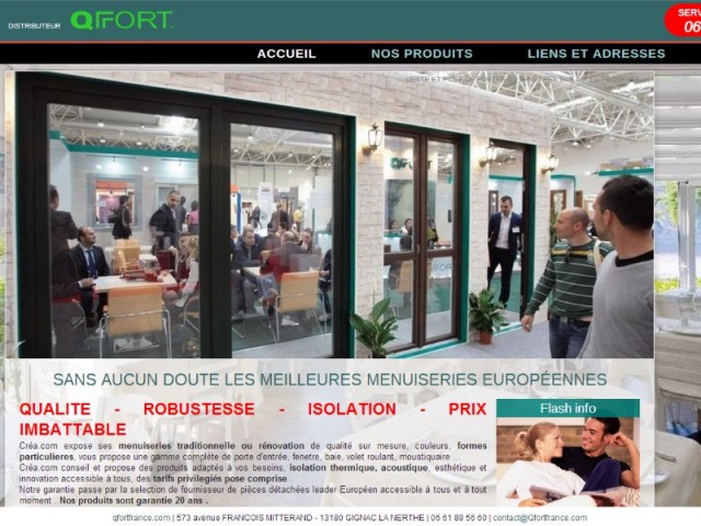 Où acheter une fenêtre en PVC sur-mesure à Gignac La Nerthe ? - CREA