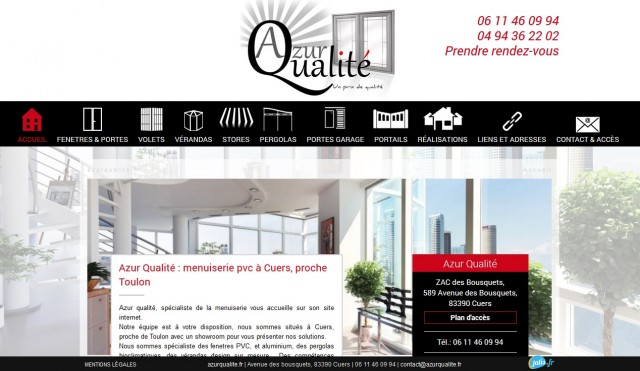 Quelle entreprise pour installer une pergola bioclimatique à Toulon ? - Azur Qualité