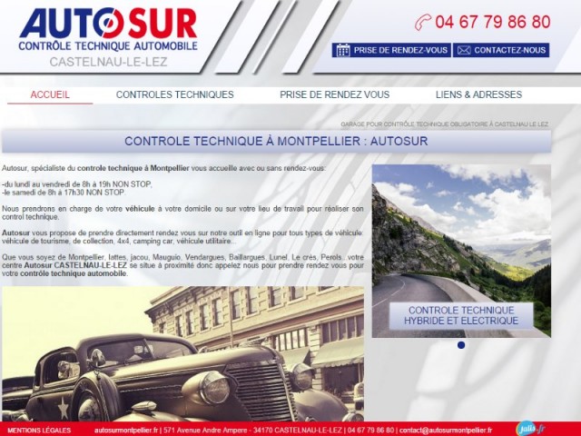 Où trouver un garage pour mon contrôle technique à Montpellier ? - Autosur