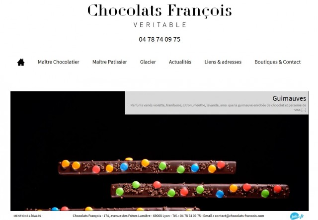Quelle pâtisserie pour un bon wedding cake à Lyon ? - Chocolats François