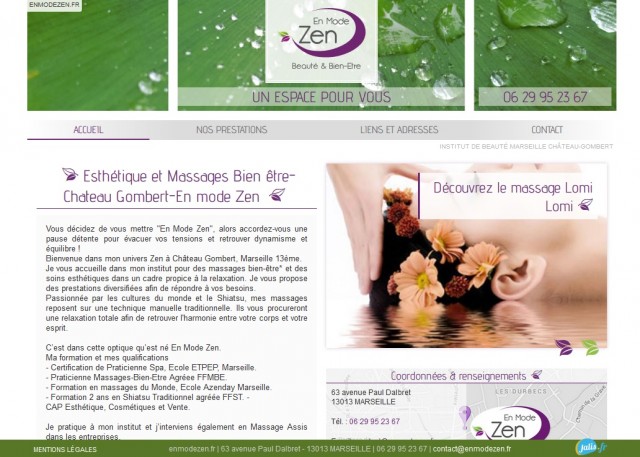 Où faire un massage balinais à Marseille Château-Gombert ? - Institut En Mode Zen