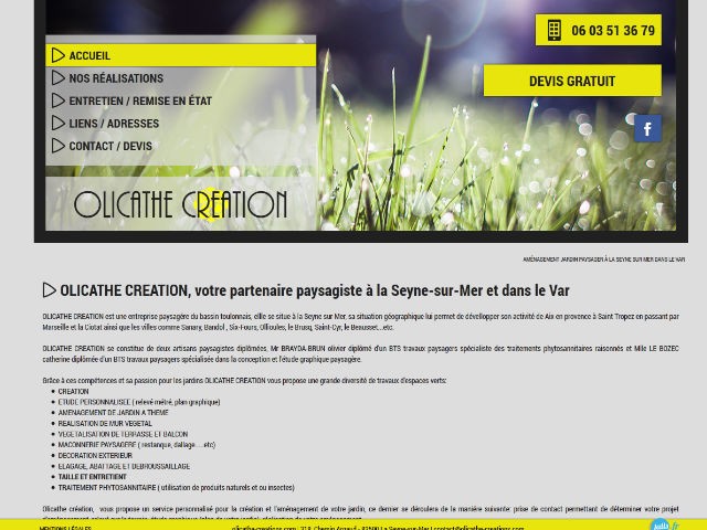 Trouver un paysagiste pour l'entretien de jardin à La Seyne sur Mer - Olicathe Créations