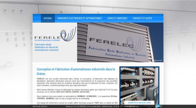 Fabrication d'armoires électriques Lyon - Ferelec