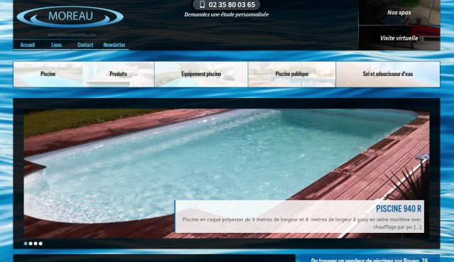 Faire construire une piscine en Normandie avec Les Piscines Moreau
