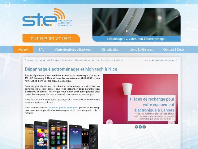 STE : Installation et réparation de matériel audiovisuel au Cannet Rocheville.