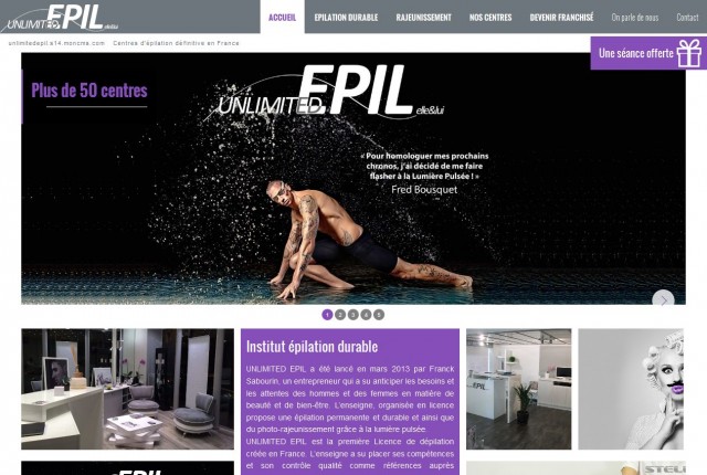 Séances d'épilation durable sur toute la France - Unlimited Epil