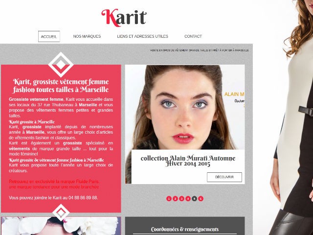 Achat de vêtement pour femme grande taille - Karit