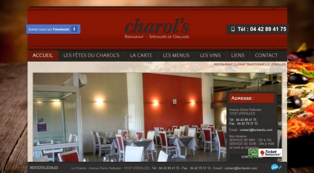 Où bien manger le midi à Vitrolles ? - Le Charol's
