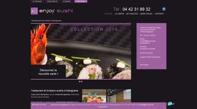 Où commander des sushis à Marignane ? - Enjoy Sushi