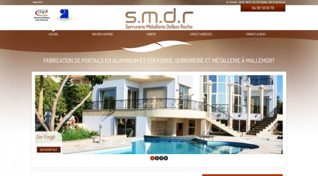 Société pour une pose de brise-soleil à Salon-de-Provence - SMDR