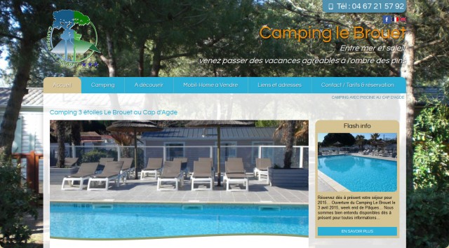 Où trouver un camping pas cher au Cap d'Agde ? - Camping Le Brouet