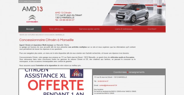 Où acheter une voiture Citroën à Marseille ? - AMD 13