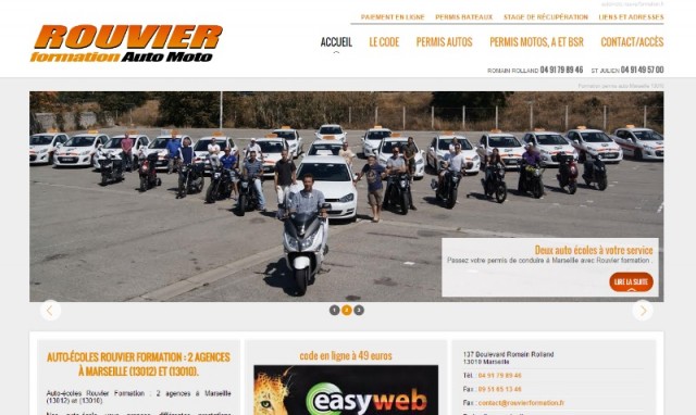 Dans quelle auto-école passer mon permis en accéléré sur Marseille ? - Rouvier Formations