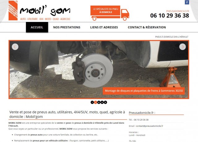 Quel garage pour monter des pneus hiver à Lunel ? MOBIL'GOM