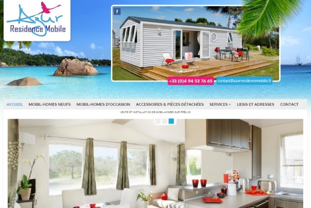 Où acheter un mobil-home d'occasion sur Fréjus ? - Azur Résidence Mobile