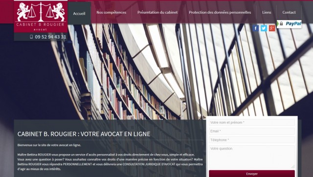 Quel cabinet d'avocat pour des consultations en ligne plus rapides ? - Cabinet B. Rougier