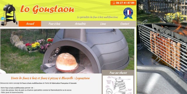 Vente de fours à bois Lo Goustaou à Marseille