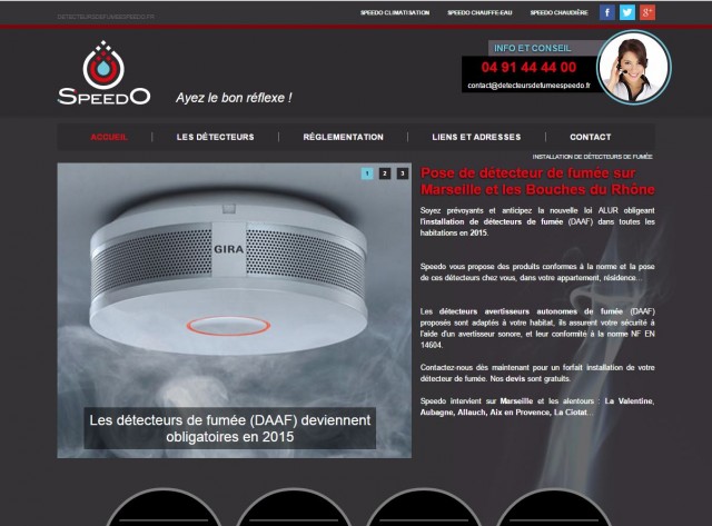 Où acheter un détecteur de fumée à Marseille ? Détecteurs de fumée Speedo