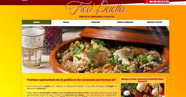 Traiteur spécialiste de la paëlla et du couscous - Fred Paëlla
