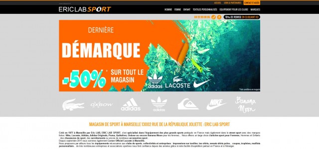 Acheter des baskets à Marseille - Eric Lab Sport
