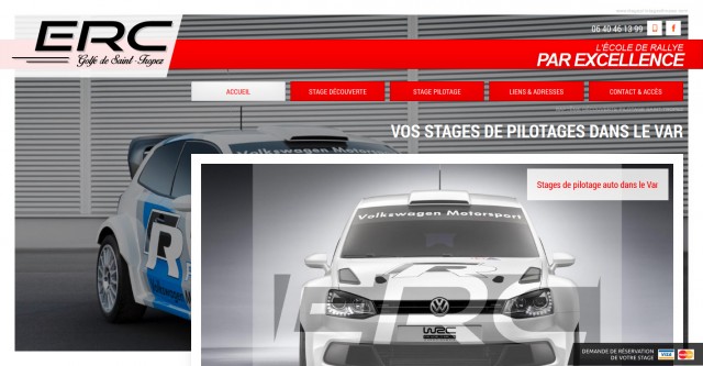 Où faire un stage de rallye dans le Var ? - ERC