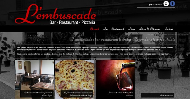 Où acheter une pizza à emporter à Belleville-sur-Saône ? - L'Embuscade