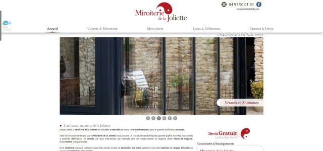 Vitrerie miroiterie à Marseille - Miroiterie de la Joliette