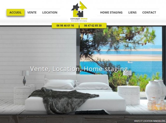 Agence immobilière sur le Bassin d'Arcachon - Concept Immo