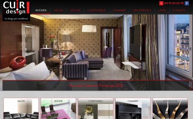 Vente de salons et meubles sur Marseille - Cuir Design Store