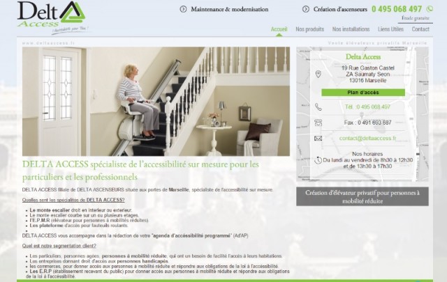 Quelle entreprise pour l'installation d'une plateforme élévatrice pour PMR à Marseille ? - Delta Access