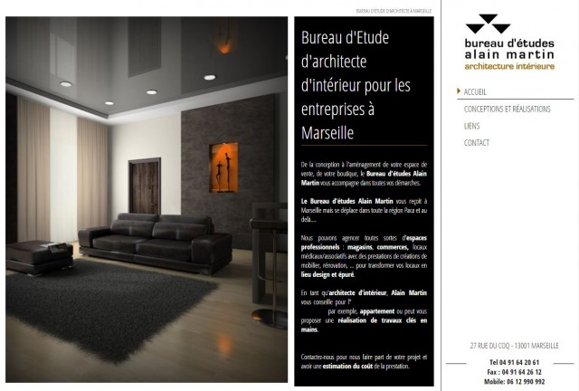 Quel architecte à Marseille pour l'agencement intérieur d'un commerce ? Alain Martin
