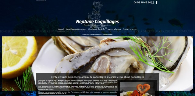Livraison de plateaux de fruits de mer à Marseille - Neptune Coquillages