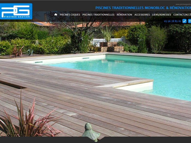 Où trouver un expert pour les réparations de liner de piscine sur Bordeaux ? - Piscines Gautier